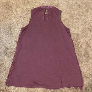 ✨High Neck Lace Sleeveless Top